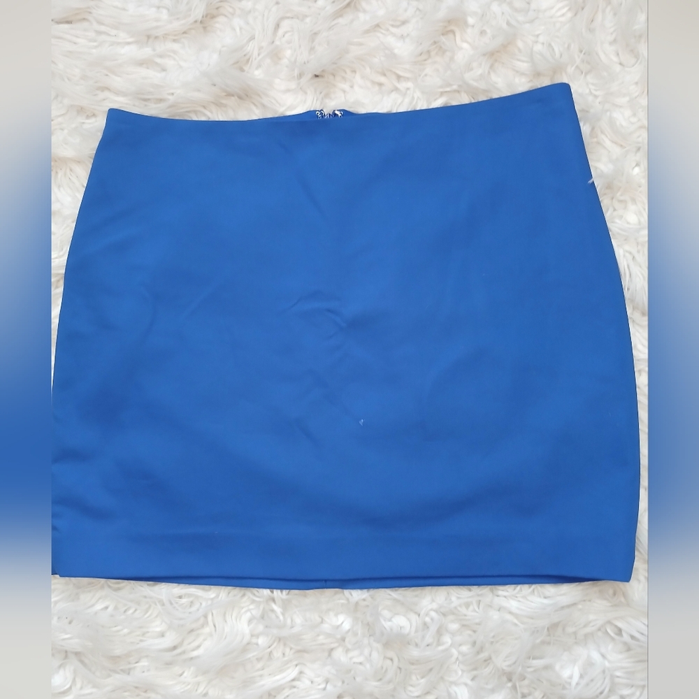 Womens blue mini skirt size 10. Brand Express